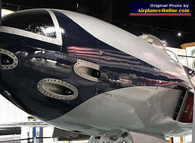 F-80 Shooting Star jet fighter, inside galleries