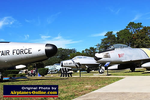 U.S. Air Force jet fighters at Eglin AFB