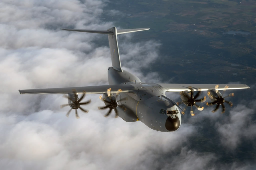 Maylasian Air Force Airbus A400M Atlas in flight