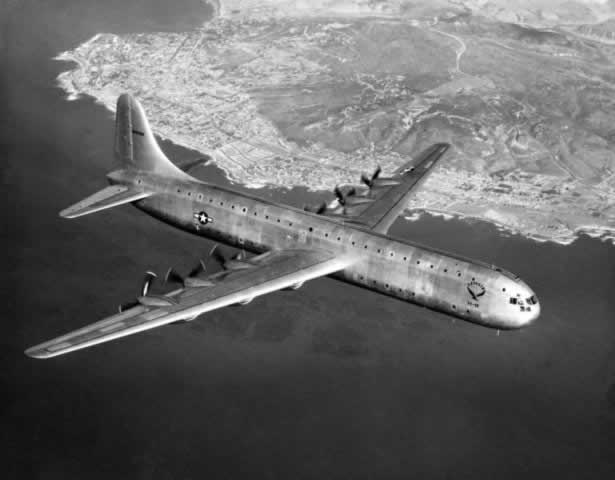 Convair XC-99 in flight