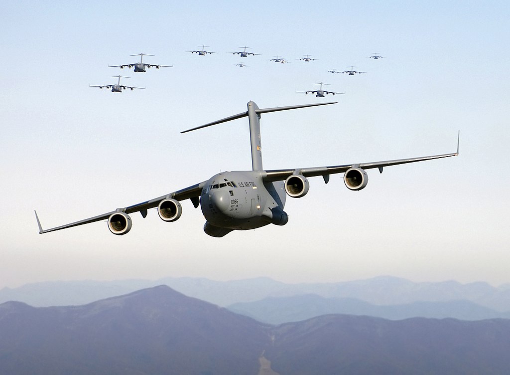 U.S. Air Force C-17 Globemasters