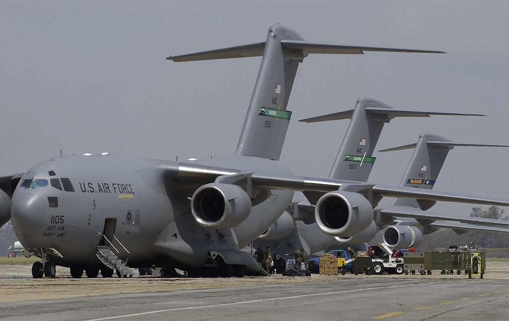 United States Air Force C-17 Globemasters