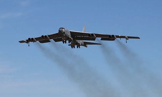 Not all aircraft at the boneyard are scrapped. In this USAF photo, B-52H Stratofortress "Ghost Rider" S/N 61-1007 is being restored back to flight status at Davis-Monthan AFB by AMARG boneyard personnel along with maintenance crews from Barksdale, Minot and Tinker Air Force Bases. Boeing B-52H "Ghost Rider" S/N 61-1007