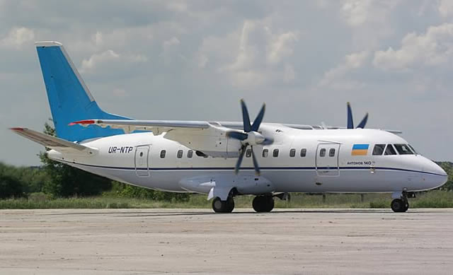 Antonov An-140 turboprop airliner
