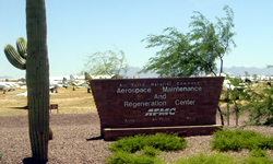 AMARC at Davis-Monthan AFB in Tucson, Arizona AMARC at Davis-Monthan AFB in Tucson, Arizona