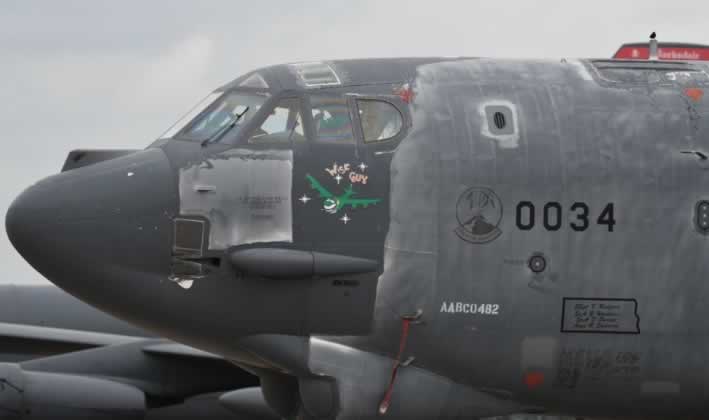 B-52H Stratofortress "Wise Guy" at Barksdale AFB in Louisiana, May, 2019