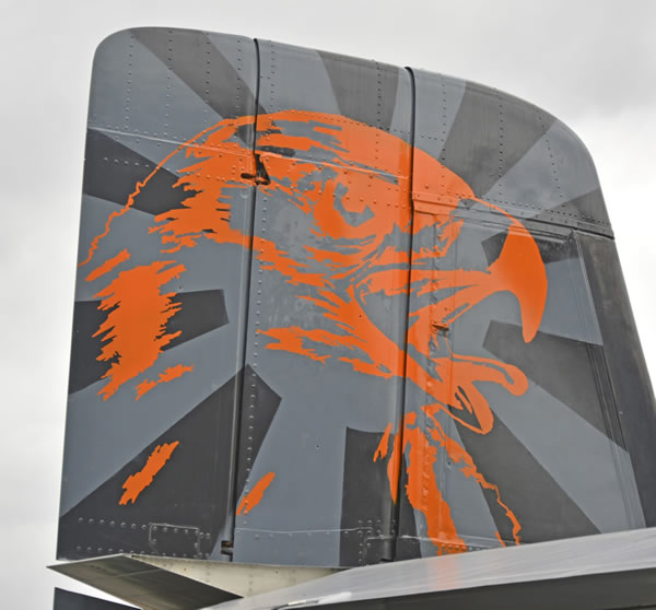 Tail of the French Air Force E-2C