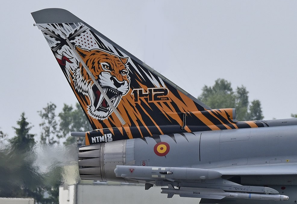 Eurofighter Typhoon of the Spanish Air Force