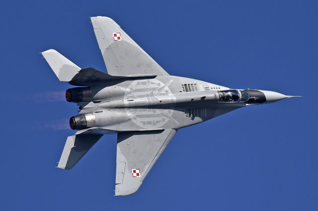 Mikoyan Mig-29 of the Polish Air Force Mikoyan Mig-29 of the Polish Air Force