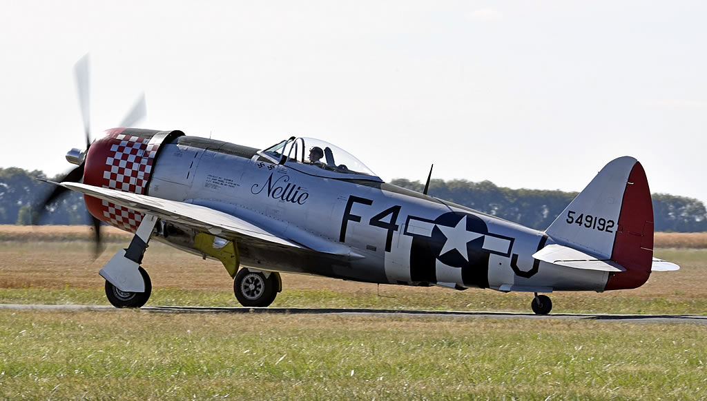 P-47 Thunderbolt "Nellie", 549192, Registration G-THUN in Melun, France P-47 Thunderbolt "Nellie", 549192, Registration G-THUN in Melun, France