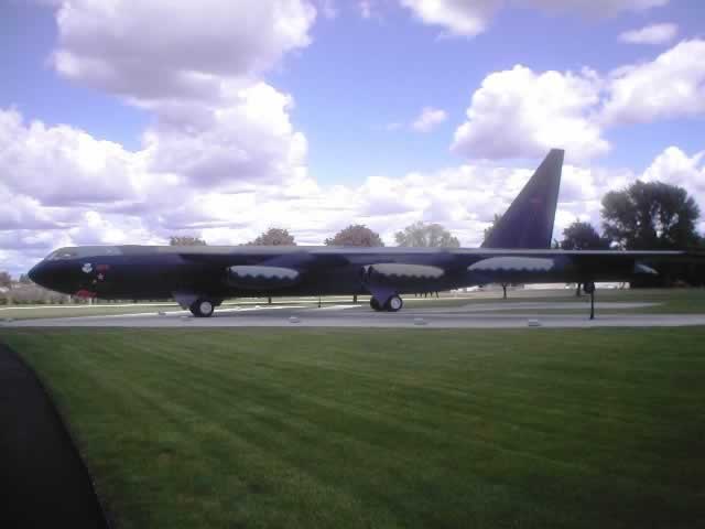 B-52D Stratofortress at Fairchild Air Force Base near Spokane, Washington B-52D Stratofortress at Fairchild Air Force Base near Spokane, Washington