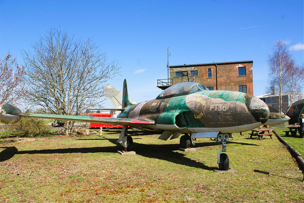 T-33 "Little Miss Laura" at the Dumfries Aviation Museum in Scotland T-33 "Little Miss Laura" at the Dumfries Aviation Museum in Scotland