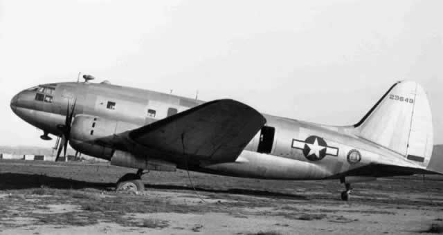 Curtiss C-46A Commando, S/N 42-3649, for sale at Cal-Aero Field, California, post-WWII Curtiss C-46A Commando, S/N 42-3649, for sale at Cal-Aero Field, California, post-WWII