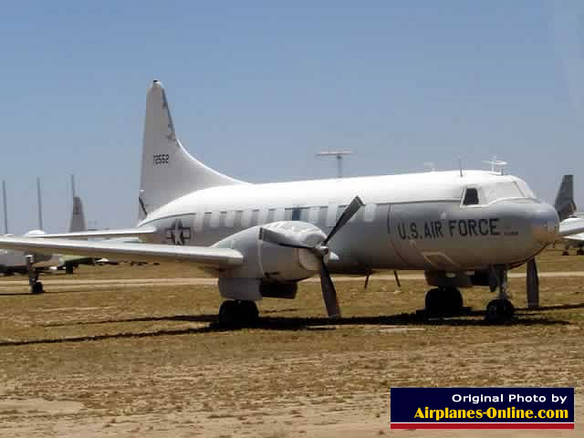 Convair C-131 Samaritan, S/N 72552, in storage at Davis-Monthan AFB AMARG Convair C-131 Samaritan, S/N 72552, in storage at Davis-Monthan AFB AMARG