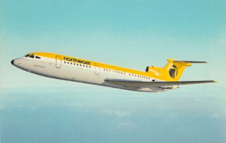 Hawker Siddeley Trident of Northeast Airlines