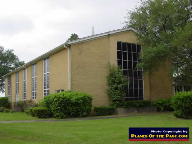 The chapel at the now-closed England AFB