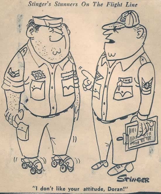 Stinger's Stunner ... England Air Force Base cartoon Stinger's Stunner ... England Air Force Base cartoon