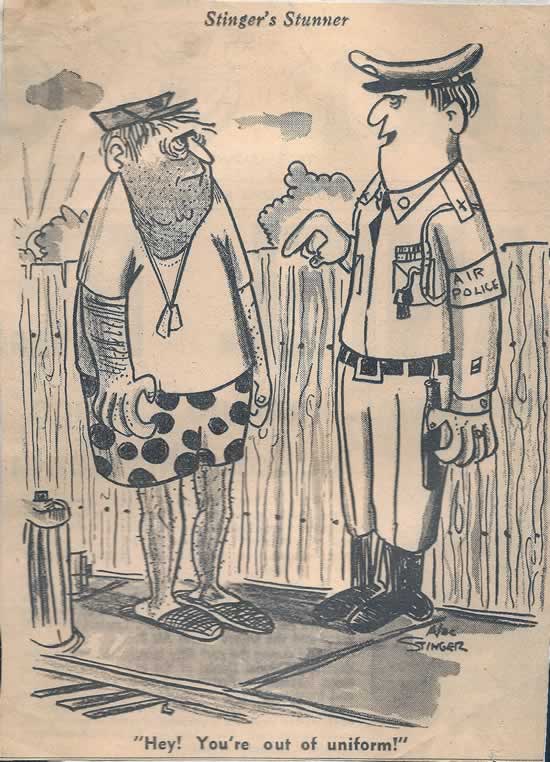 Stinger's Stunner ... England Air Force Base cartoon Stinger's Stunner ... England Air Force Base cartoon