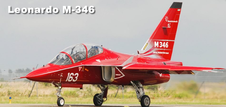 Leonardo M-346 jet trainer