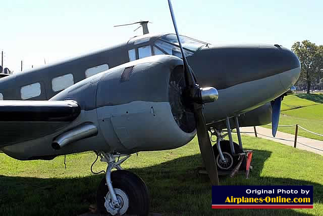 Beechcraft C-45F Expeditor at Barksdale AFB