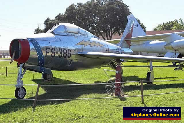 Republic F-84F Thunderstreak, S/N 51-1386, Buzz Number FS-386