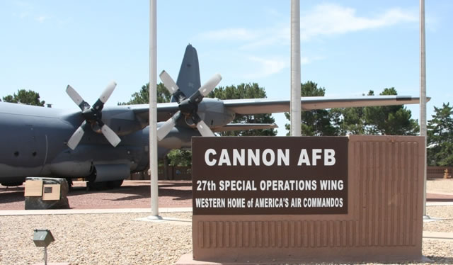 Cannon Air Force Base, Clovis, New Mexico ... 27th Special Operations Wing Cannon Air Force Base, Clovis, New Mexico ... 27th Special Operations Wing