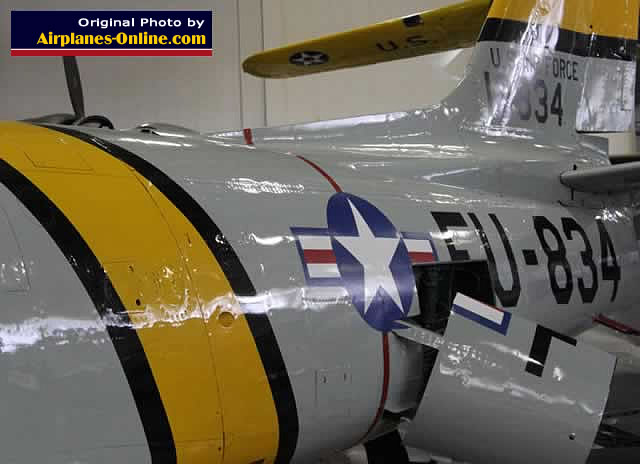 F-86F Sabre "Jolley Roger", buzz number FU-834 F-86F Sabre "Jolley Roger", buzz number FU-834