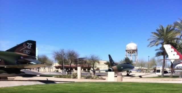 Luke AFB Air Park ... click to enlarge image Luke AFB Air Park