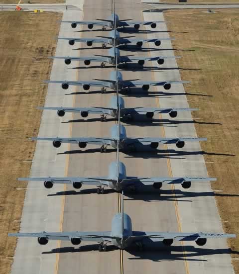 KC-135 tankers ready for takeoff from MacDill Air Force Base KC-135 tankers ready for takeoff from MacDill Air Force Base