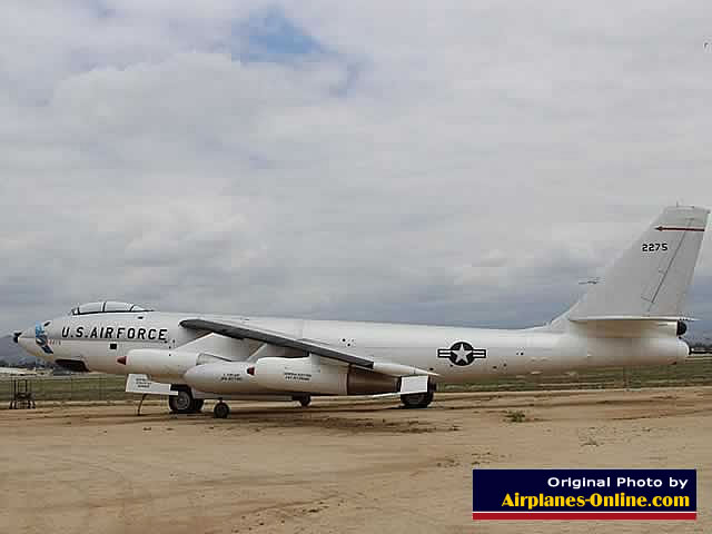 B-47 Stratojet, S/N 2275, on display at the March Field Air Museum in California