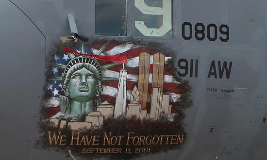 C-130 "We Have Not Forgotten" ... September 11, 2001 C-130 "We Have Not Forgotten" ... September 11, 2001