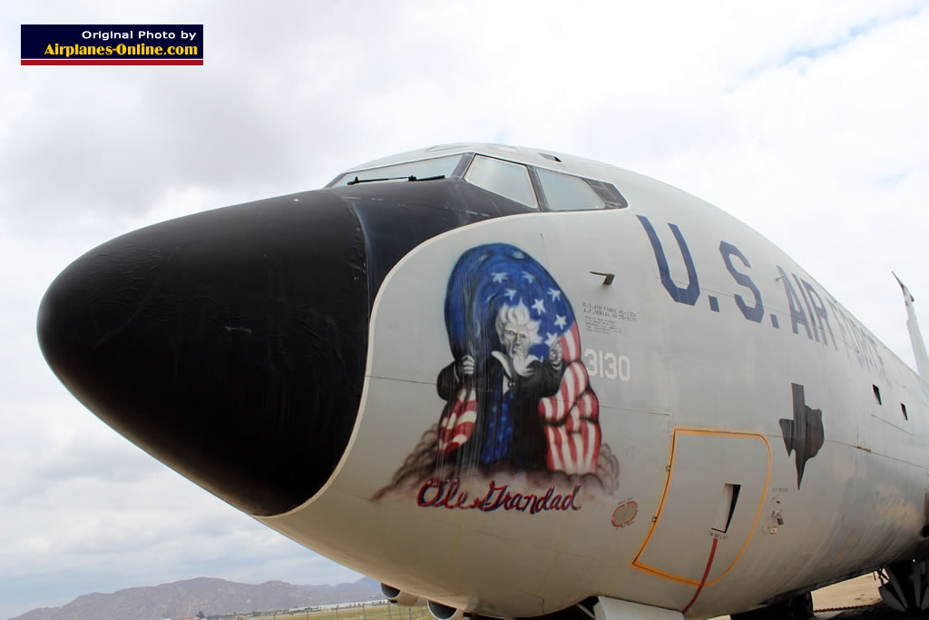 KC-135A, S/N 55-3130, "Ole Grandad" of the U.S. Air Force, at the March Field Air Museum in California KC-135A, S/N 55-3130, "Ole Grandad" of the U.S. Air Force, at the March Field Air Museum in California