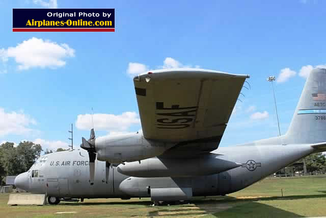 C-130E Hercules, S/N 63-7868 at the Museum of Aviation, Robins AFB C-130E Hercules, S/N 63-7868 at Robins AFB Museum of Aviation