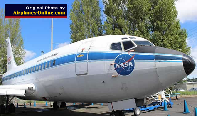 The first Boeing 737, on display in Seattle The first Boeing 737, on display in Seattle