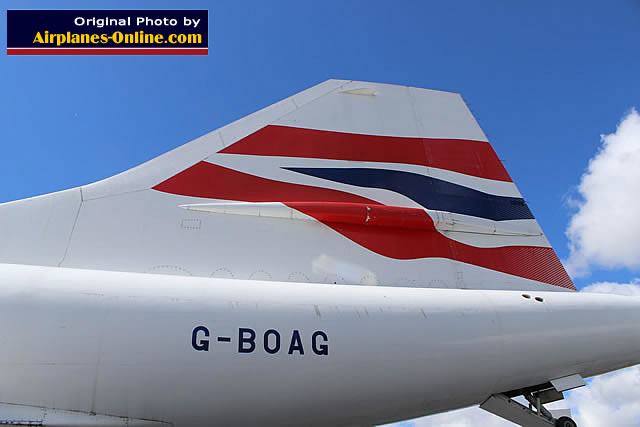 Concorde Supersonic Transport G-BOAG at the Museum of Flight in Seattle Concorde Supersonic Transport G-BOAG at the Museum of Flight in Seattle