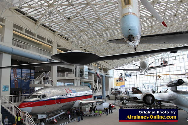 The T.A. Wilson Gallery, one of the indoor exhibit areas at the Museum of flight The T.A. Wilson Gallery, one of the indoor exhibit areas at the Museum of flight