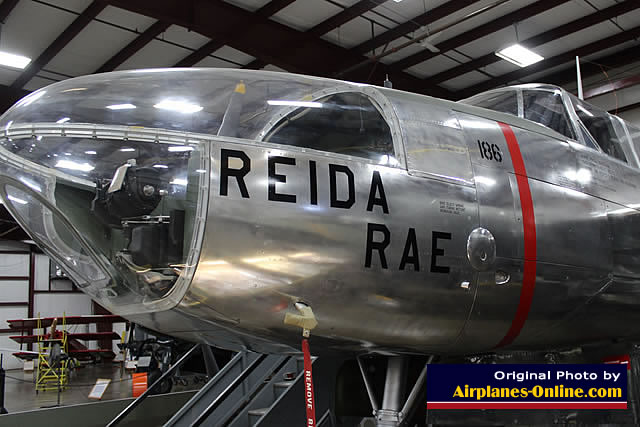 A-26C Invader "Reida Rae" S/N 43-22499 at the New England Air Museum in Windsor Locks, CT  A-26C Invader "Reida Rae" S/N 43-22499 at the New England Air Museum in Windsor Locks, CT