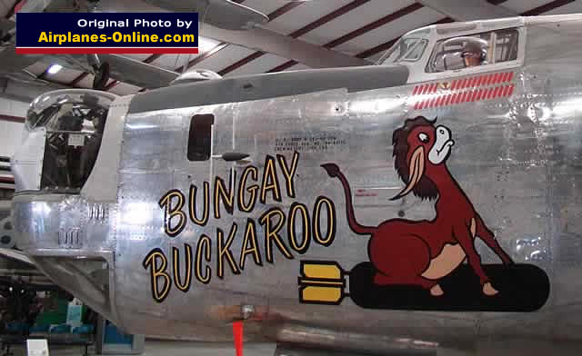 Consolidated B-24J Liberator "Bungay Buckaroo" S/N 44-44175