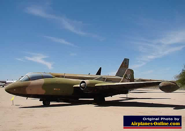 Martin B-57E Canberra S/N 55-4274 in Tucson Martin B-57E Canberra S/N 55-4274 in Tucson