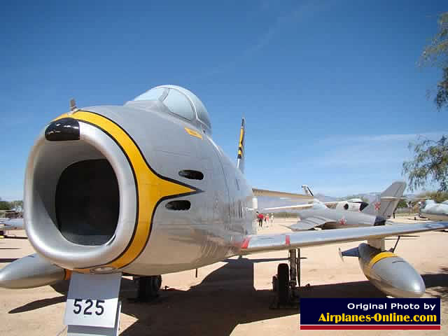 North American F-86H Sabre S/N 53-1525 North American F-86H Sabre S/N 53-1525