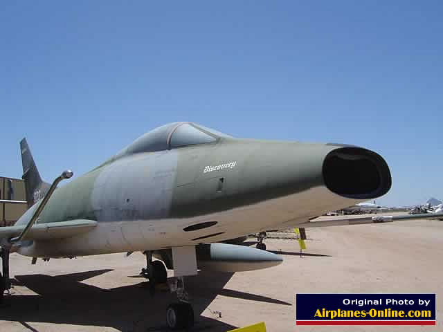 North American F-100C Super Sabre, S/N 54-1823 North American F-100C Super Sabre, S/N 54-1823