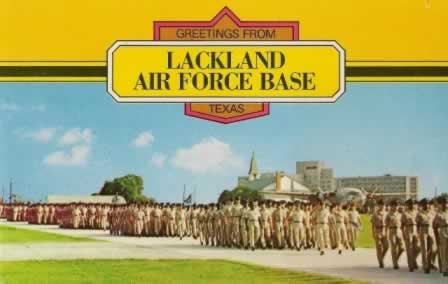 Greetings from Lackland Air Force Base Texas Greetings from Lackland Air Force Base Texas