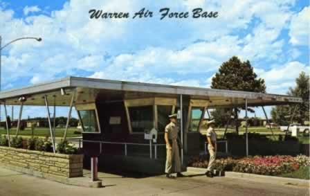 Gate at Warren Air Force Base Gate at Warren Air Force Base