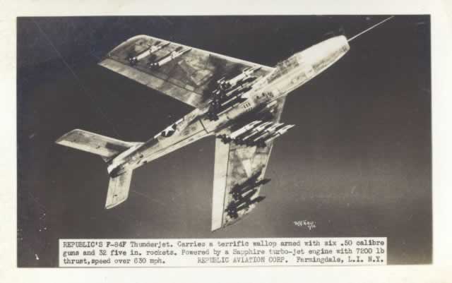 Republic F-84F Thunderstreak Republic F-84F Thunderstreak