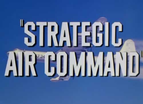 Introduction title for "Strategic Air Command" movie Introduction title for "Strategic Air Command" movie