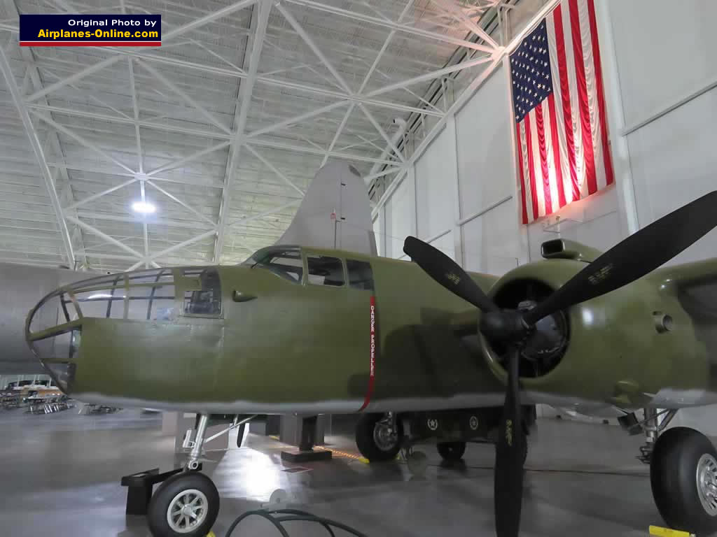 B-25N Mitchell, S/N 44-30363, on display at the Strategic Air Command & Space Museum, Nebraska B-25N Mitchell, S/N 44-30363, on display at the Strategic Air Command & Space Museum, Nebraska