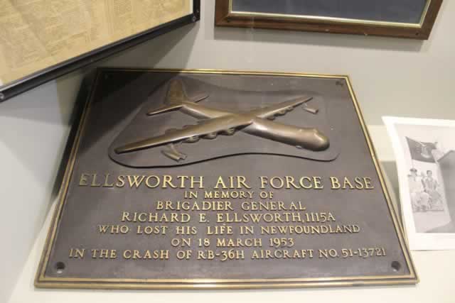 Plaque honoring Brigadier General Richard Ellsworth, namesake of Ellsworth AFB Plaque honoring Brigadier General Richard Ellsworth, namesake of Ellsworth AFB
