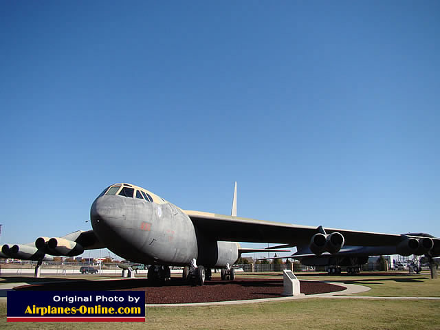 B-52 Stratofortress S/N 56-695 at the Charles B. Hall Airpark at Tinker Air Force Base, Oklahoma City, Oklahoma B-52 Stratofortress S/N 56-695 at the Charles B. Hall Airpark at Tinker Air Force Base, Oklahoma City, Oklahoma