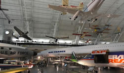 Udvar-Hazy Center of the Smithsonian Institution at Dulles Airport in Washington, D.C.