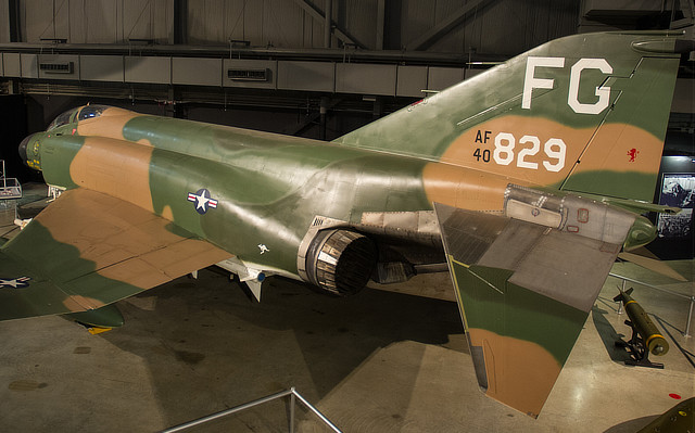 McDonnell Douglas F-4C Phantom II, Tail Code FG, in the Southeast Asia War Gallery at the National Museum of the United States Air Force McDonnell Douglas F-4C Phantom II, Tail Code FG, in the Southeast Asia War Gallery at the National Museum of the United States Air Force